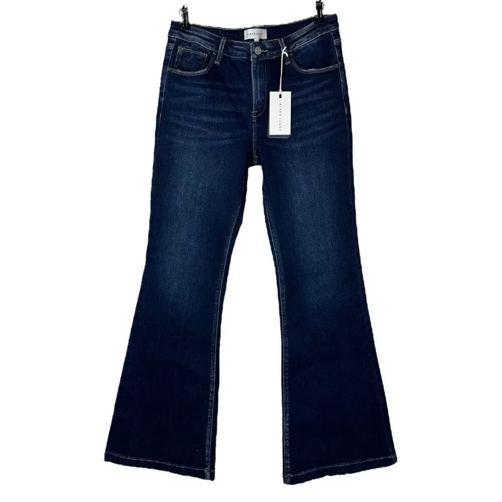 Risen Low Rise Flare Jeans size 31W NEW